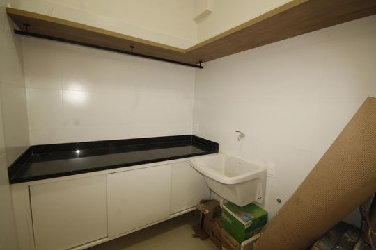 Área de Serviço de apartamento à venda com 3 quartos, 115m² em Serra, Belo Horizonte