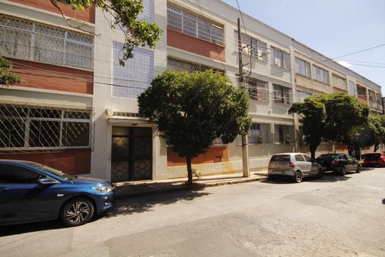 Fachada de apartamento à venda com 3 quartos, 115m² em Serra, Belo Horizonte