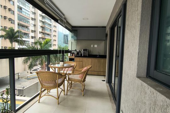 Varanda  de apartamento para alugar com 3 quartos, 83m² em Recreio dos Bandeirantes, Rio de Janeiro