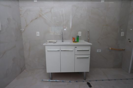 Cozinha de apartamento à venda com 2 quartos, 45m² em Cidade São Mateus, São Paulo