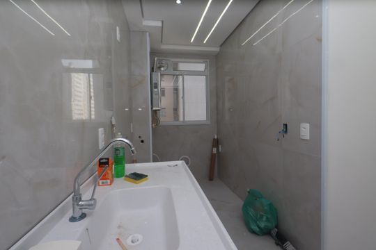 Cozinha de apartamento à venda com 2 quartos, 45m² em Cidade São Mateus, São Paulo