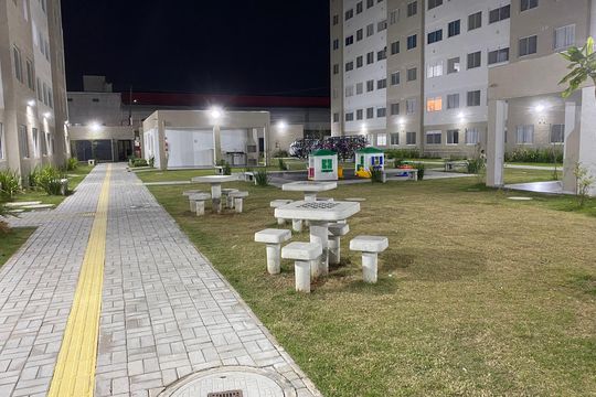 Área comum de apartamento à venda com 2 quartos, 32m² em Parque Novo Mundo, São Paulo
