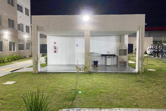 Área comum - Churrasqueira de apartamento à venda com 2 quartos, 32m² em Parque Novo Mundo, São Paulo