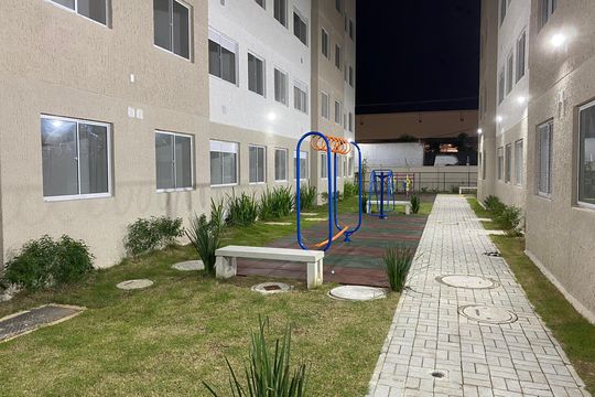 Área comum - Playground de apartamento à venda com 2 quartos, 32m² em Parque Novo Mundo, São Paulo
