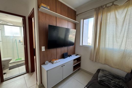 Sala de apartamento para alugar com 1 quarto, 32m² em Santa Maria, Osasco