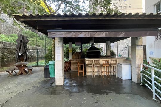 Área comum de apartamento para alugar com 2 quartos, 64m² em Marapé, Santos