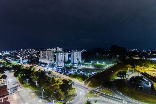 Vista da Varanda de kitnet/studio para alugar com 1 quarto, 38m² em Jardim Flor da Montanha, Guarulhos