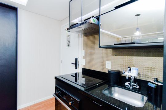 Cozinha de kitnet/studio para alugar com 1 quarto, 38m² em Jardim Flor da Montanha, Guarulhos