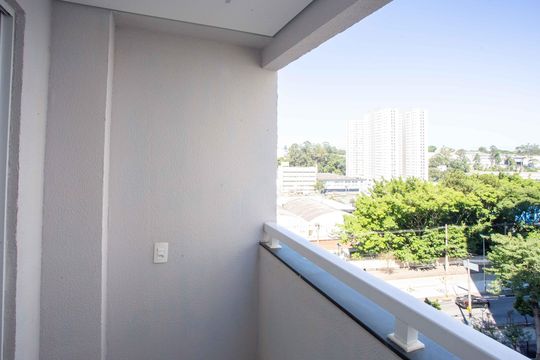 Varanda da Sala de apartamento para alugar com 3 quartos, 55m² em Jardim Canhema, Diadema