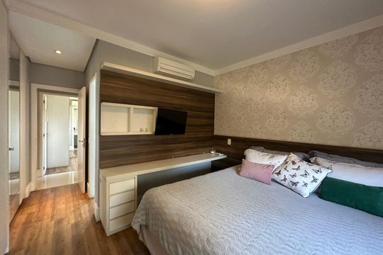 Suíte 2 de apartamento à venda com 2 quartos, 110m² em Alphaville, Santana de Parnaíba