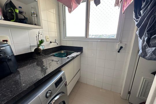 Área de Serviço de apartamento à venda com 2 quartos, 110m² em Alphaville, Santana de Parnaíba