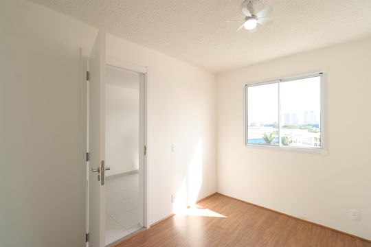 Quarto de apartamento para alugar com 1 quarto, 25m² em Parque Industrial Tomas Edson, São Paulo