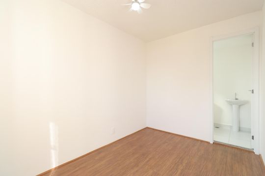 Quarto de apartamento para alugar com 1 quarto, 25m² em Parque Industrial Tomas Edson, São Paulo