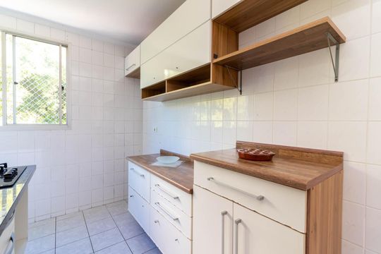 Cozinha de apartamento à venda com 2 quartos, 45m² em Vila Amalia (zona Norte), São Paulo