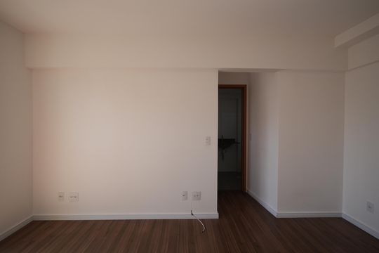 Sala de apartamento para alugar com 1 quarto, 40m² em Vila Assunção, Santo André