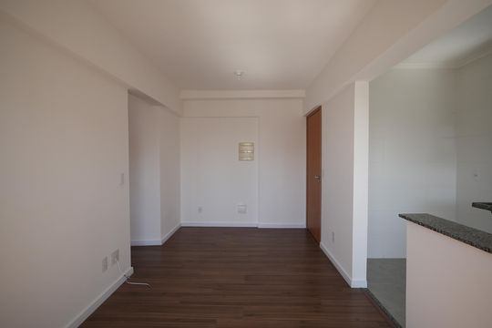 Sala de apartamento para alugar com 1 quarto, 40m² em Vila Assunção, Santo André