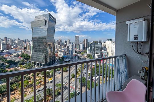 Apartamento para alugar com 1 quarto, 25m² em Pinheiros, São Paulo
