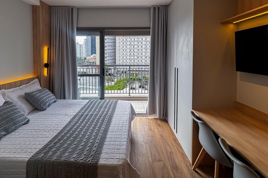 Apartamento para alugar com 1 quarto, 22m² em Vila Madalena, São Paulo
