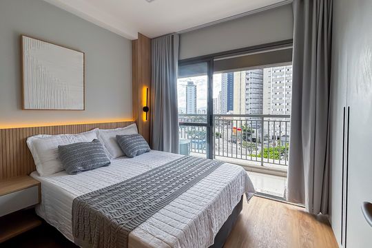 Apartamento para alugar com 1 quarto, 22m² em Vila Madalena, São Paulo