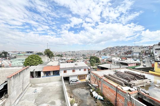 Varanda da Quarto  Vista de casa para alugar com 1 quarto, 55m² em Jardim Santa Cruz (zona Norte), São Paulo