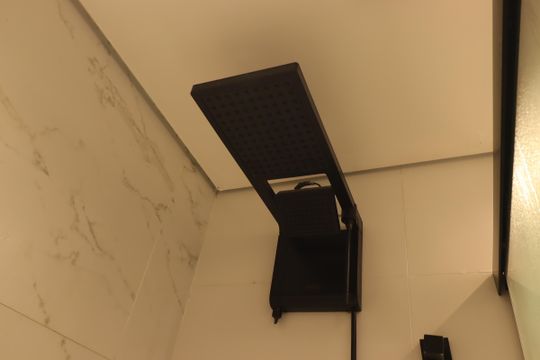 Banheiro da Suíte - Chuveiro de apartamento à venda com 2 quartos, 61m² em Campestre, Santo André