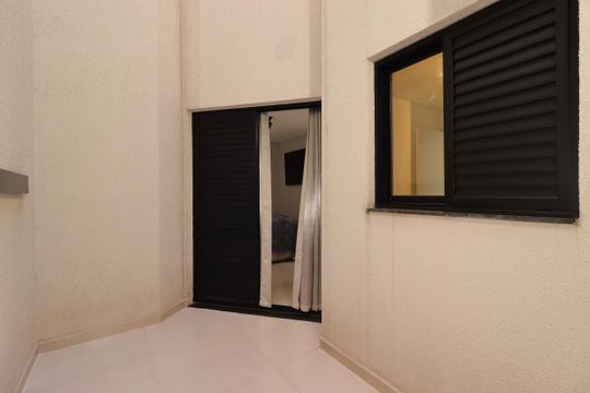 Quintal de apartamento à venda com 2 quartos, 61m² em Campestre, Santo André