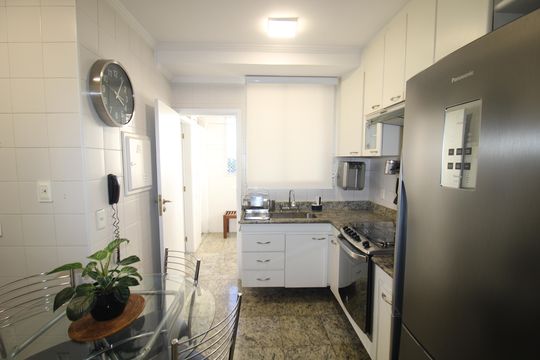 Cozinha de apartamento à venda com 3 quartos, 125m² em Santana, São Paulo