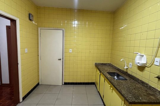 Cozinha de apartamento à venda com 3 quartos, 212m² em Centro, Santo André
