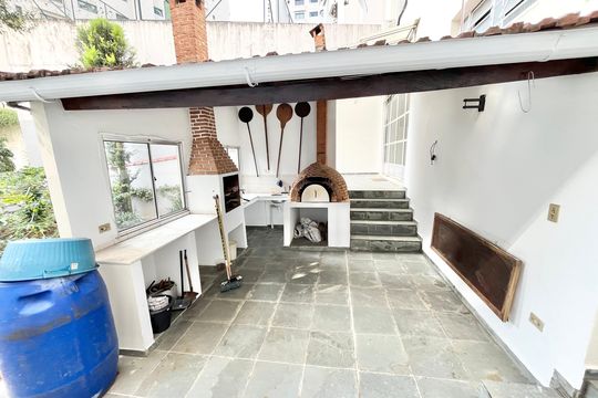 Área comum - Churrasqueira de casa para alugar com 3 quartos, 250m² em Santana, São Paulo