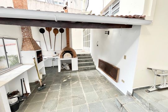 Área comum - Churrasqueira de casa para alugar com 3 quartos, 250m² em Santana, São Paulo