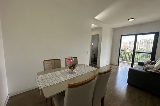 Sala de apartamento para alugar com 2 quartos, 55m² em Vila Sao Luiz (valparaizo), Barueri