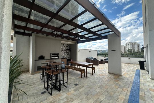 Área comum - Churrasqueira de apartamento para alugar com 2 quartos, 55m² em Vila Sao Luiz (valparaizo), Barueri