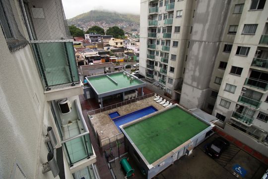 Varanda da sala de apartamento à venda com 2 quartos, 50m² em Irajá, Rio de Janeiro