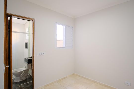 Suíte 2 de casa de condomínio para alugar com 2 quartos, 65m² em Vila Carrão, São Paulo