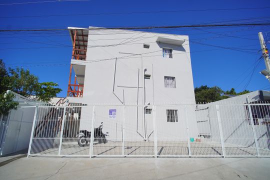 Fachada de apartamento para alugar com 1 quarto, 23m² em Paraíso, Sapucaia do Sul