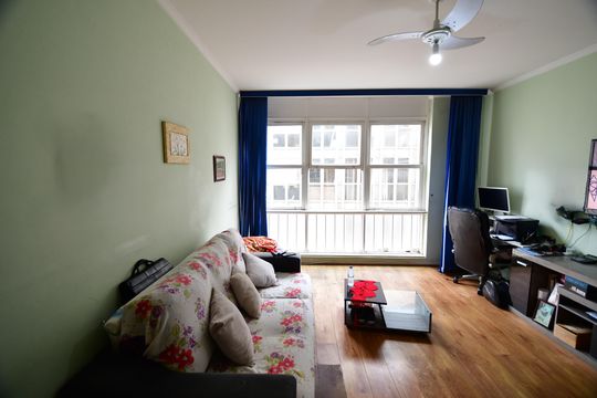 Sala de apartamento à venda com 2 quartos, 90m² em Centro, Campinas