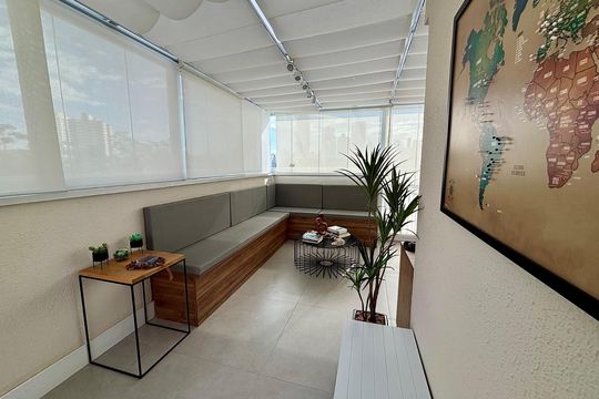 Área externa de apartamento à venda com 3 quartos, 165m² em Mooca, São Paulo