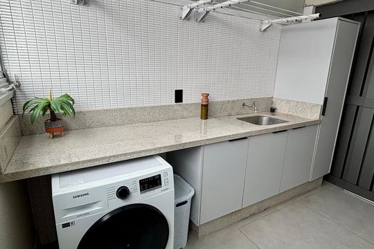 Área de serviço de apartamento à venda com 3 quartos, 165m² em Mooca, São Paulo