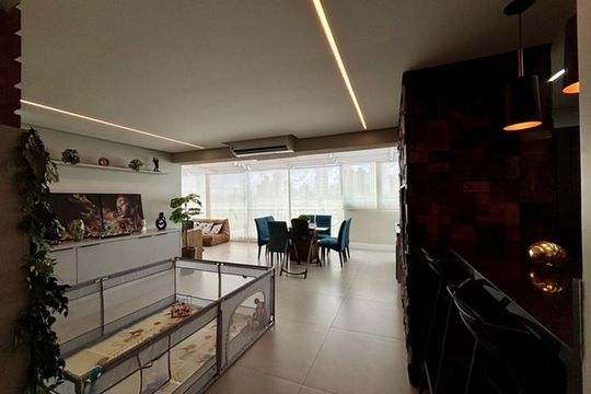 Varanda Gourmet de apartamento à venda com 3 quartos, 165m² em Mooca, São Paulo