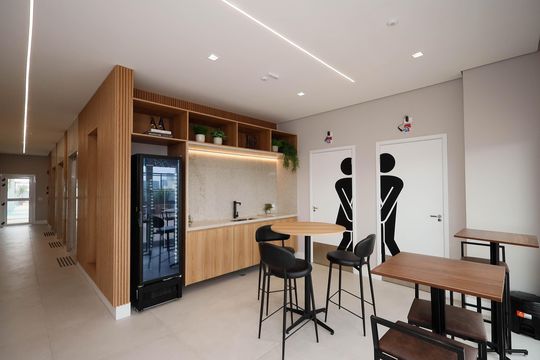 Área comum de apartamento para alugar com 2 quartos, 41m² em Vila Gustavo, São Paulo