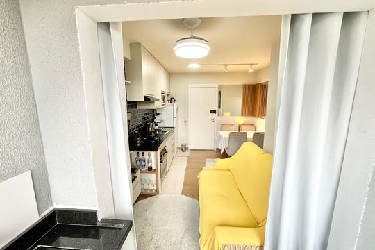 Varanda da Sala de apartamento à venda com 2 quartos, 39m² em Imirim, São Paulo
