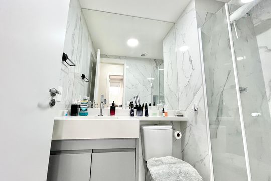 Banheiro de apartamento à venda com 2 quartos, 39m² em Imirim, São Paulo