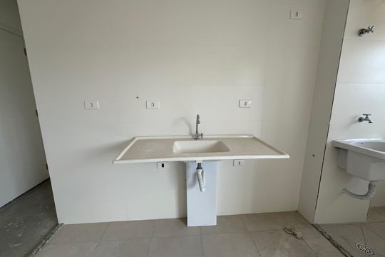 Cozinha de apartamento para alugar com 2 quartos, 37m² em Santana, São Paulo