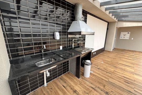 Área comum - Churrasqueira de apartamento à venda com 2 quartos, 40m² em Jardim Maringa, São Paulo