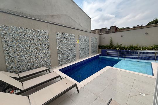Área comum - Piscina de apartamento à venda com 2 quartos, 40m² em Jardim Maringa, São Paulo