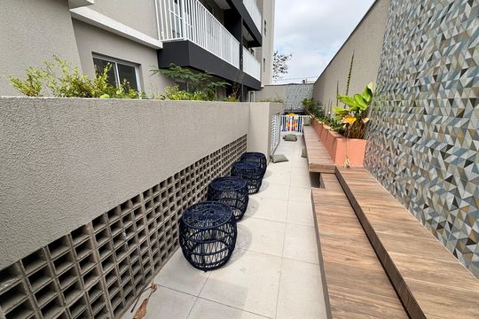 Área comum de apartamento à venda com 2 quartos, 40m² em Jardim Maringa, São Paulo