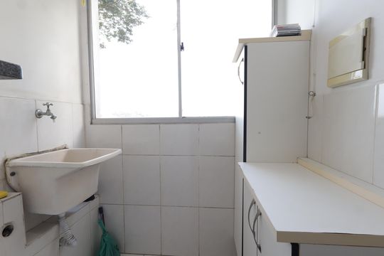 Área de Serviço de apartamento à venda com 2 quartos, 47m² em Jardim Leonor, São Paulo