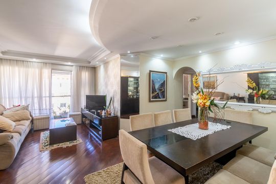 Sala  de apartamento à venda com 3 quartos, 115m² em Jabaquara, São Paulo
