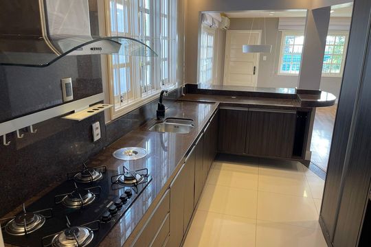 Cozinha de casa à venda com 3 quartos, 140m² em Santo Andre, São Leopoldo