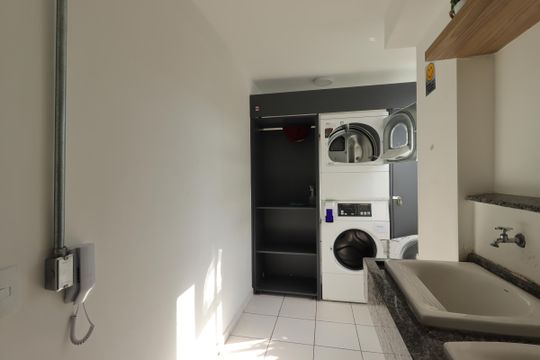 Área Comum - Lavanderia de apartamento à venda com 2 quartos, 40m² em Santa Maria, Santo André